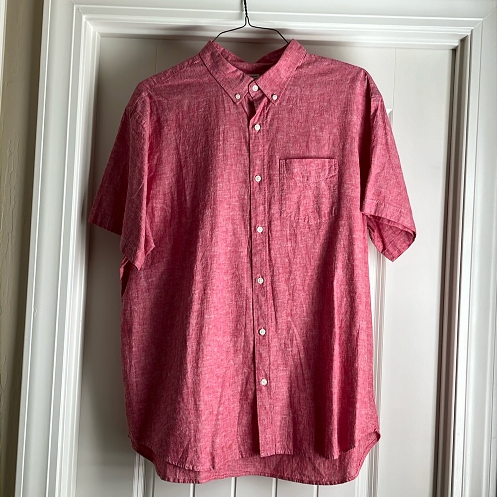 XXL Old Navy Men’s Short Sleeve Dress Shirt